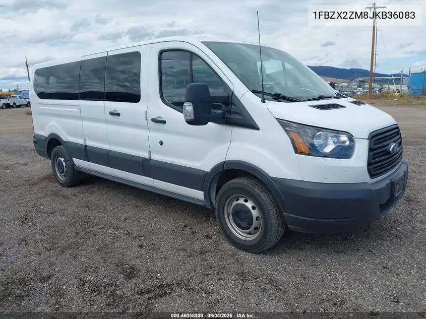 FORD TRANSIT 2018, VIN 1FBZX2ZM8JKB36083