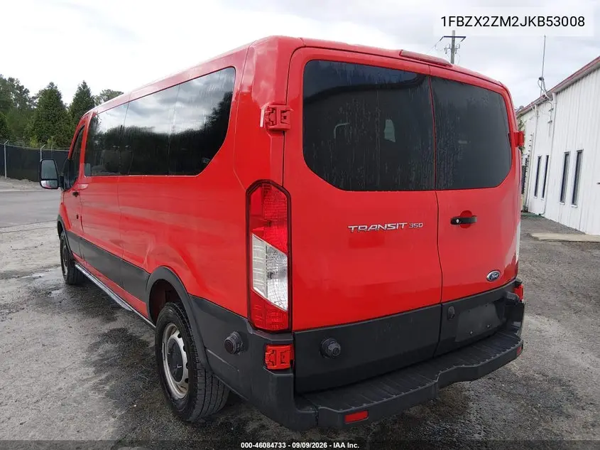 2018 FORD TRANSIT VIN 1FBZX2ZM2JKB53008 — фото 3