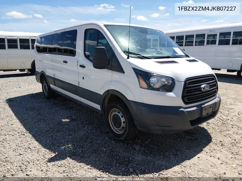 FORD TRANSIT 2018, VIN 1FBZX2ZM4JKB07227