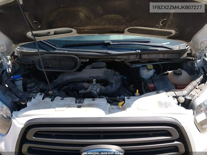 2018 FORD TRANSIT VIN 1FBZX2ZM4JKB07227 — фото 10