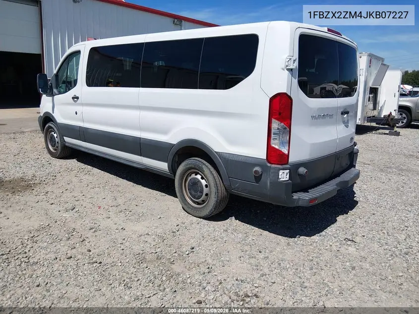 2018 FORD TRANSIT VIN 1FBZX2ZM4JKB07227 — фото 3
