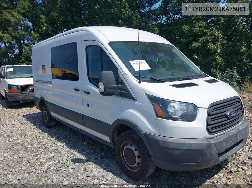 FORD TRANSIT 2018, VIN 1FTYR2CM2JKA75081
