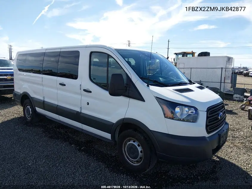 FORD TRANSIT 2018, VIN 1FBZX2ZM9JKB42877