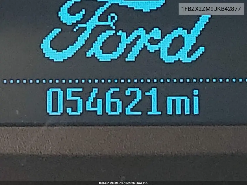 2018 FORD TRANSIT VIN 1FBZX2ZM9JKB42877 — фото 19