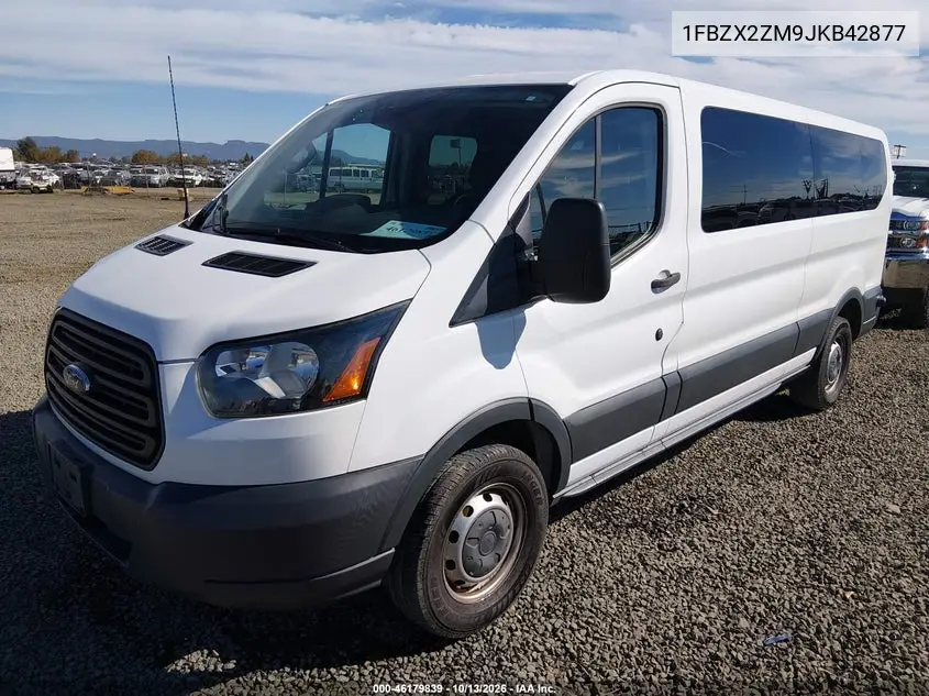 2018 FORD TRANSIT VIN 1FBZX2ZM9JKB42877 — фото 2