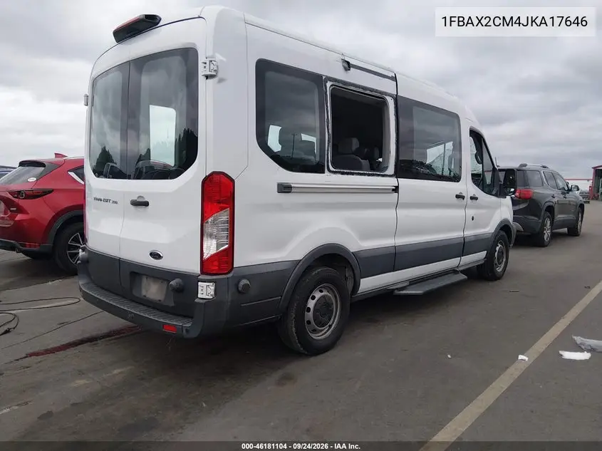 2018 FORD TRANSIT VIN 1FBAX2CM4JKA17646 — фото 4