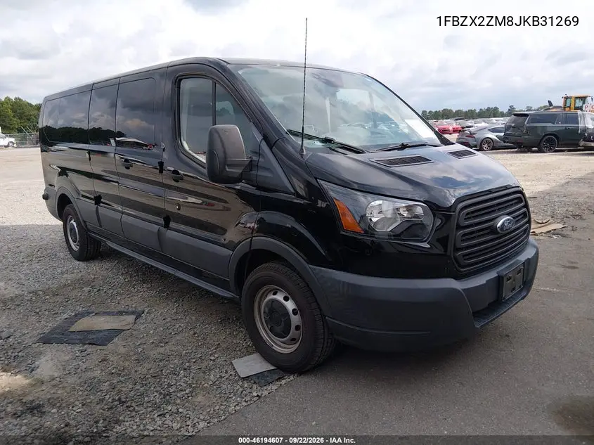 FORD TRANSIT 2018, VIN 1FBZX2ZM8JKB31269