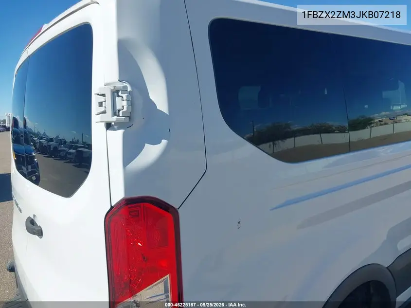 2018 FORD TRANSIT VIN 1FBZX2ZM3JKB07218 — фото 13