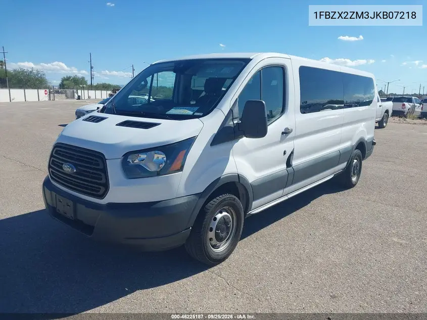 2018 FORD TRANSIT VIN 1FBZX2ZM3JKB07218 — фото 2