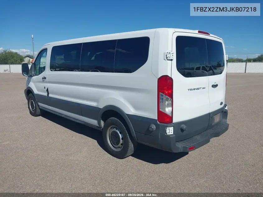 2018 FORD TRANSIT VIN 1FBZX2ZM3JKB07218 — фото 3