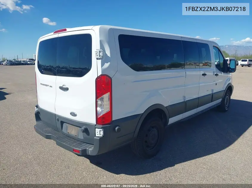 2018 FORD TRANSIT VIN 1FBZX2ZM3JKB07218 — фото 4