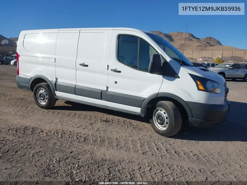FORD TRANSIT 2018, VIN 1FTYE1ZM9JKB35936