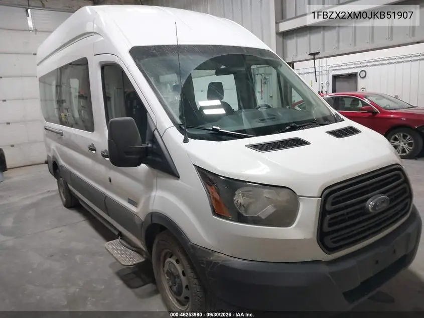 FORD TRANSIT 2018, VIN 1FBZX2XM0JKB51907
