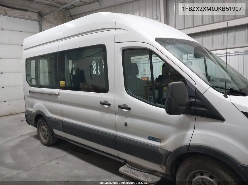 2018 FORD TRANSIT VIN 1FBZX2XM0JKB51907 — фото 13