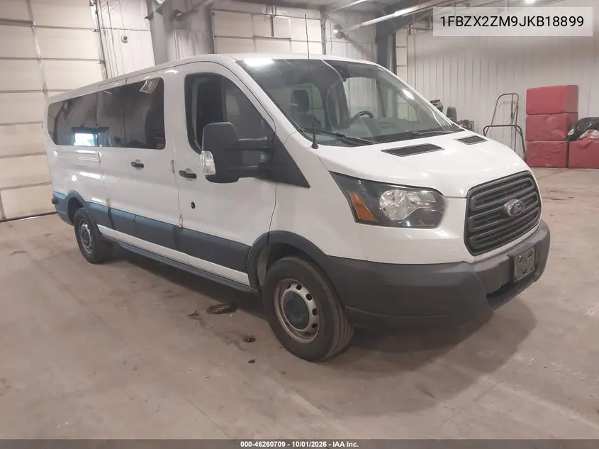 FORD TRANSIT 2018, VIN 1FBZX2ZM9JKB18899
