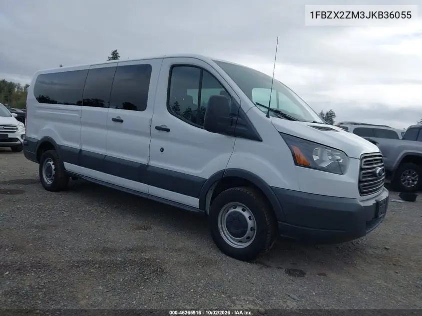 FORD TRANSIT 2018, VIN 1FBZX2ZM3JKB36055