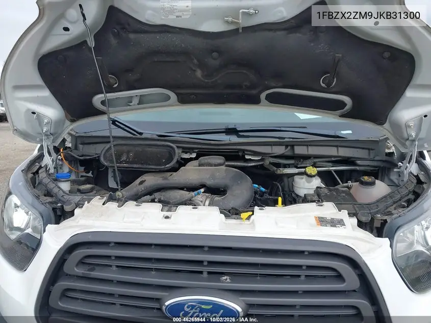 2018 FORD TRANSIT VIN 1FBZX2ZM9JKB31300 — фото 10