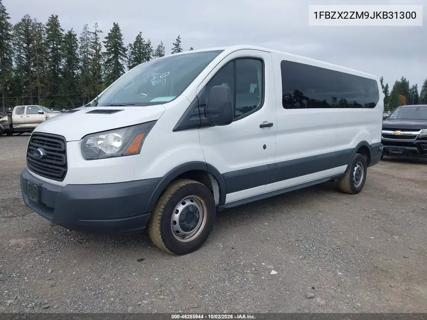2018 FORD TRANSIT VIN 1FBZX2ZM9JKB31300 — фото 2