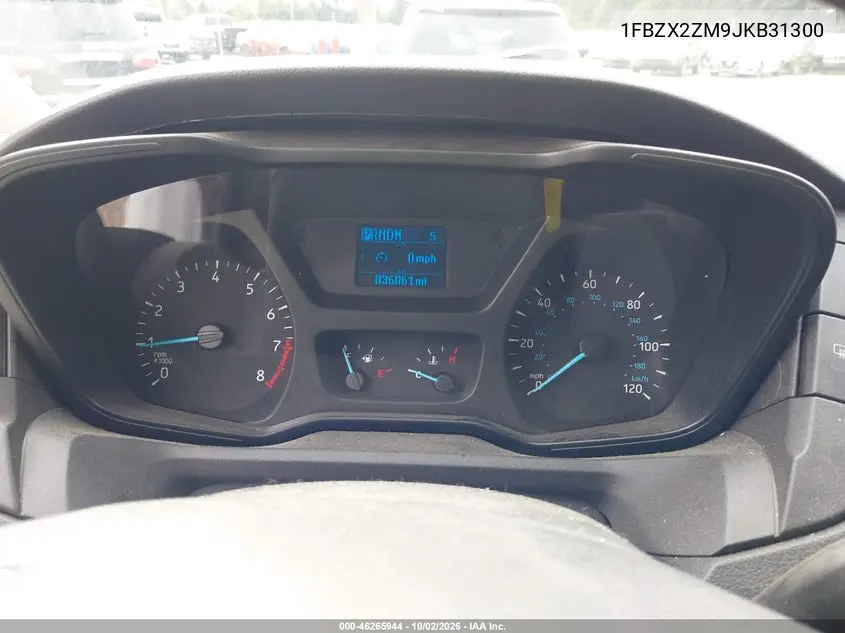 2018 FORD TRANSIT VIN 1FBZX2ZM9JKB31300 — фото 7