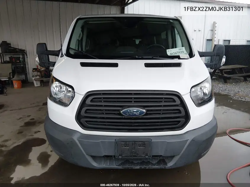 2018 FORD TRANSIT VIN 1FBZX2ZM0JKB31301 — фото 12