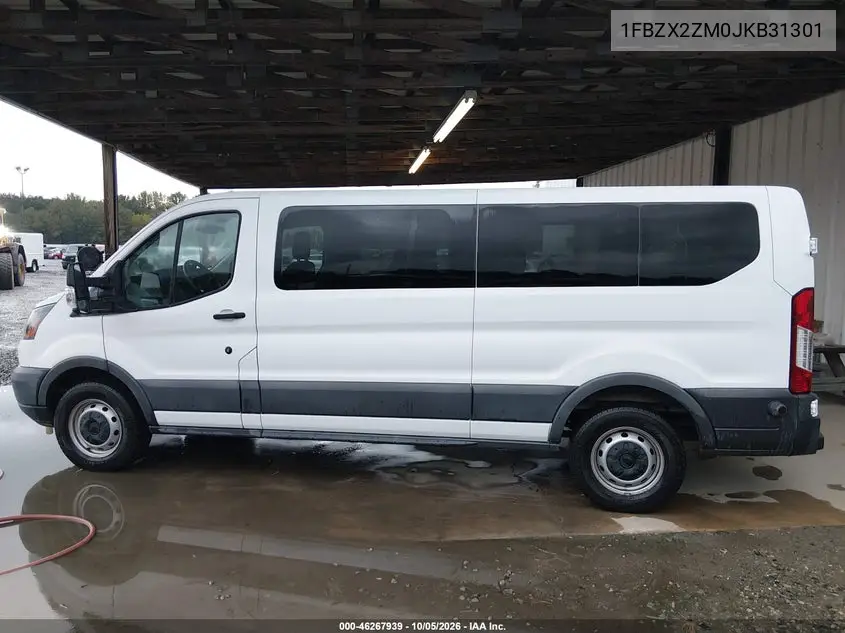 2018 FORD TRANSIT VIN 1FBZX2ZM0JKB31301 — фото 14