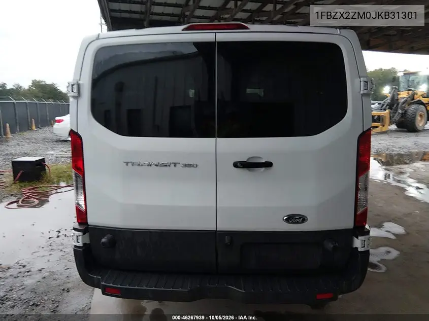 2018 FORD TRANSIT VIN 1FBZX2ZM0JKB31301 — фото 16