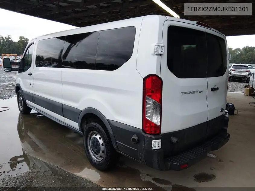 2018 FORD TRANSIT VIN 1FBZX2ZM0JKB31301 — фото 3