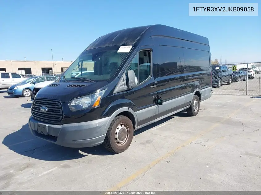 2018 FORD TRANSIT VIN 1FTYR3XV2JKB09058 — фото 2