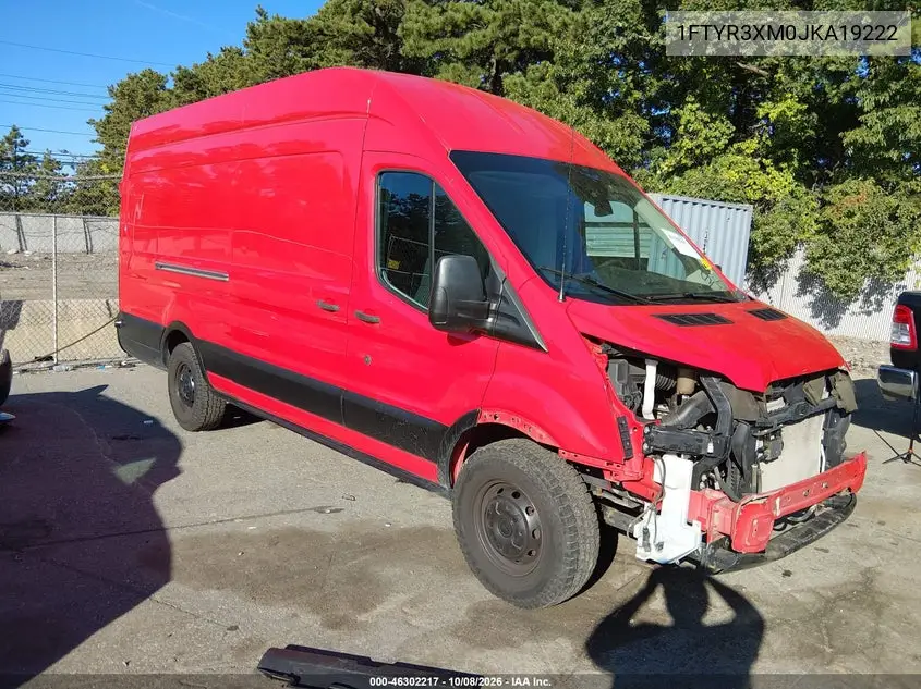 FORD TRANSIT 2018, VIN 1FTYR3XM0JKA19222
