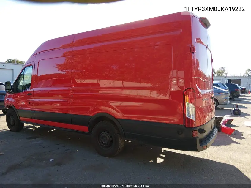 2018 FORD TRANSIT VIN 1FTYR3XM0JKA19222 — фото 3