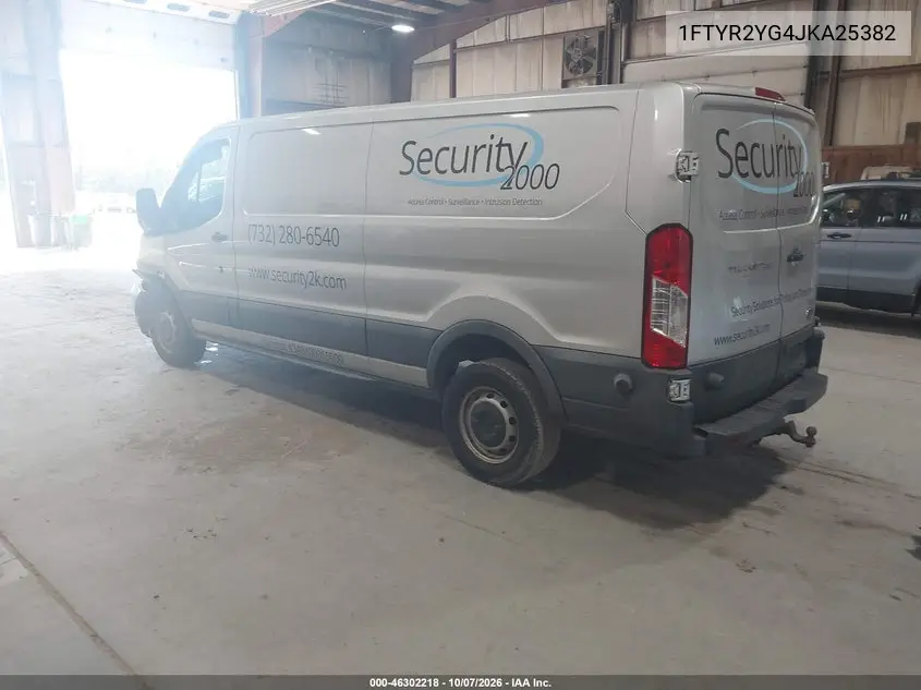 2018 FORD TRANSIT VIN 1FTYR2YG4JKA25382 — фото 3