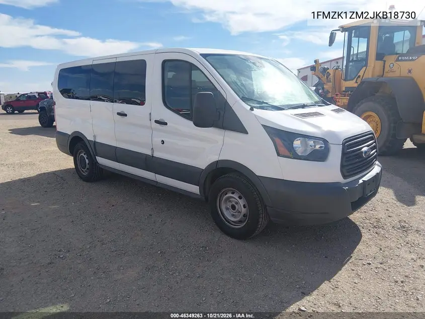 FORD TRANSIT 2018, VIN 1FMZK1ZM2JKB18730