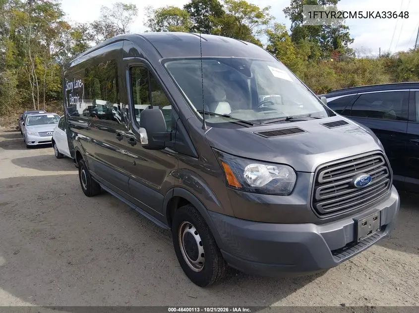 FORD TRANSIT 2018, VIN 1FTYR2CM5JKA33648