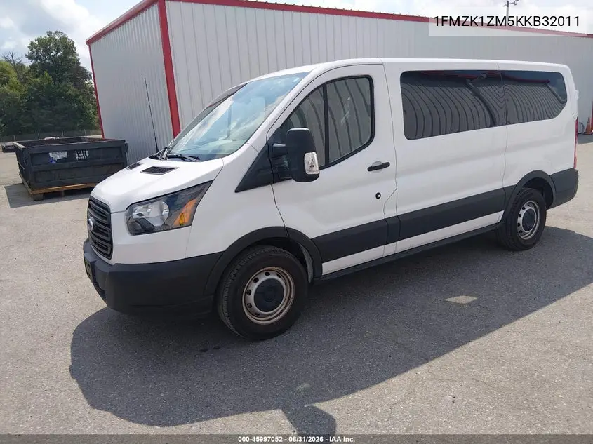 2019 FORD TRANSIT VIN 1FMZK1ZM5KKB32011 — фото 2