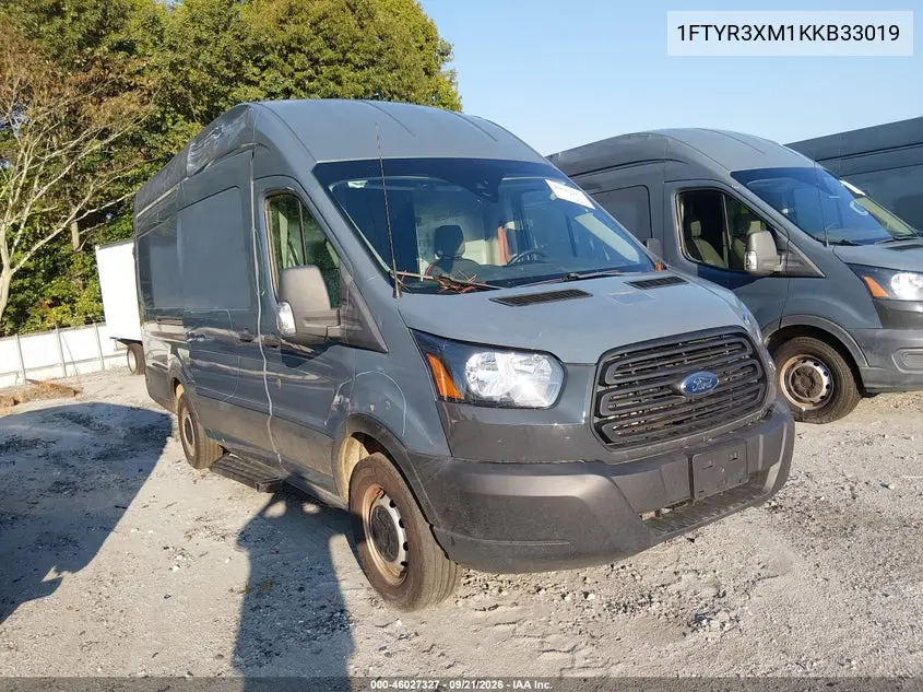 FORD TRANSIT 2019, VIN 1FTYR3XM1KKB33019