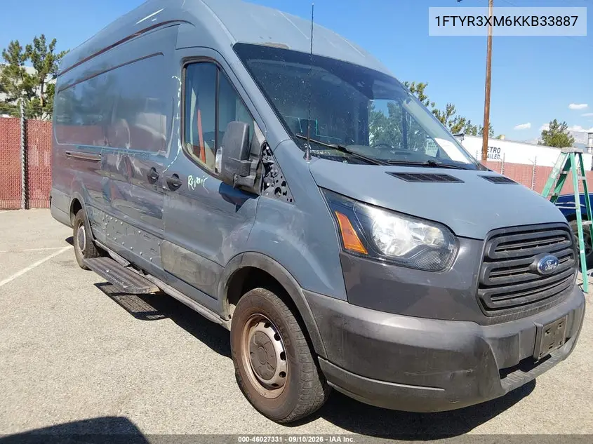 FORD TRANSIT 2019, VIN 1FTYR3XM6KKB33887