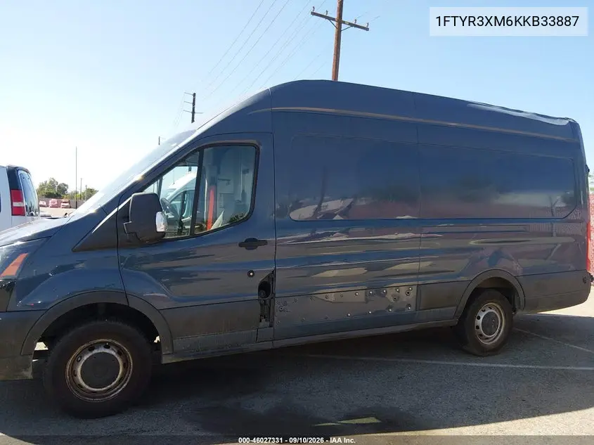 2019 FORD TRANSIT VIN 1FTYR3XM6KKB33887 — фото 14
