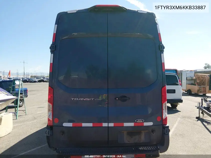 2019 FORD TRANSIT VIN 1FTYR3XM6KKB33887 — фото 16