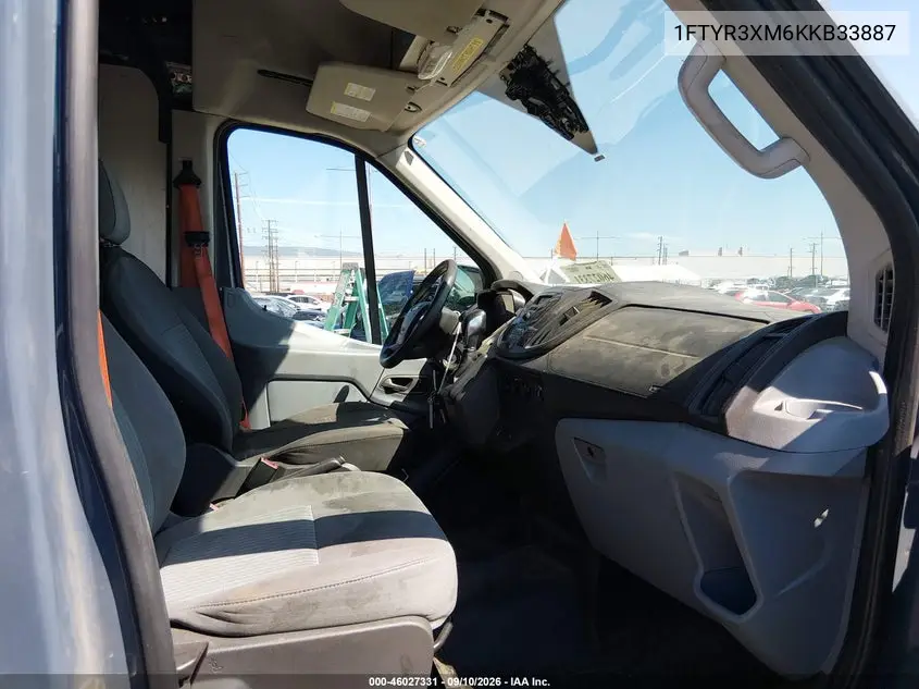 2019 FORD TRANSIT VIN 1FTYR3XM6KKB33887 — фото 5