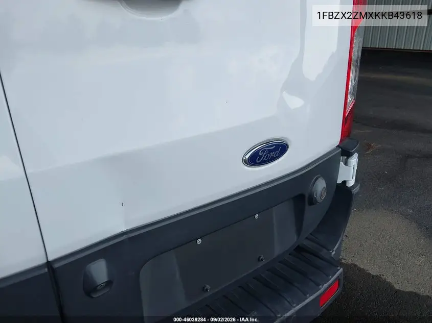 2019 FORD TRANSIT VIN 1FBZX2ZMXKKB43618 — фото 12