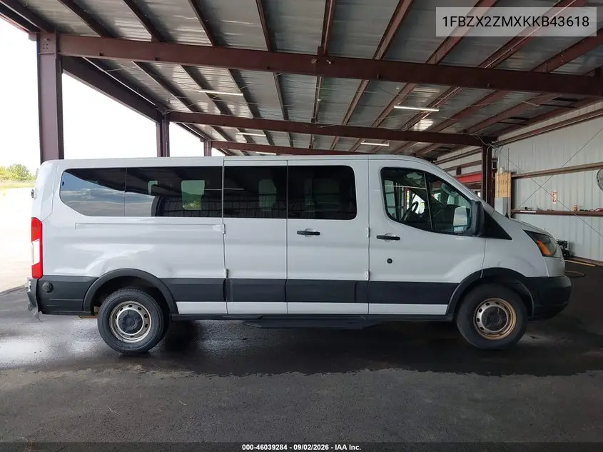 2019 FORD TRANSIT VIN 1FBZX2ZMXKKB43618 — фото 18