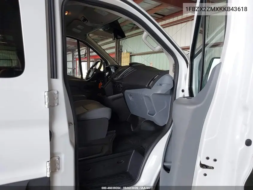 2019 FORD TRANSIT VIN 1FBZX2ZMXKKB43618 — фото 5