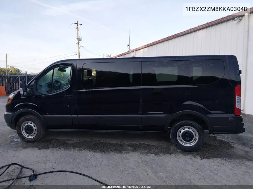 2019 FORD TRANSIT VIN 1FBZX2ZM8KKA03048 — фото 16