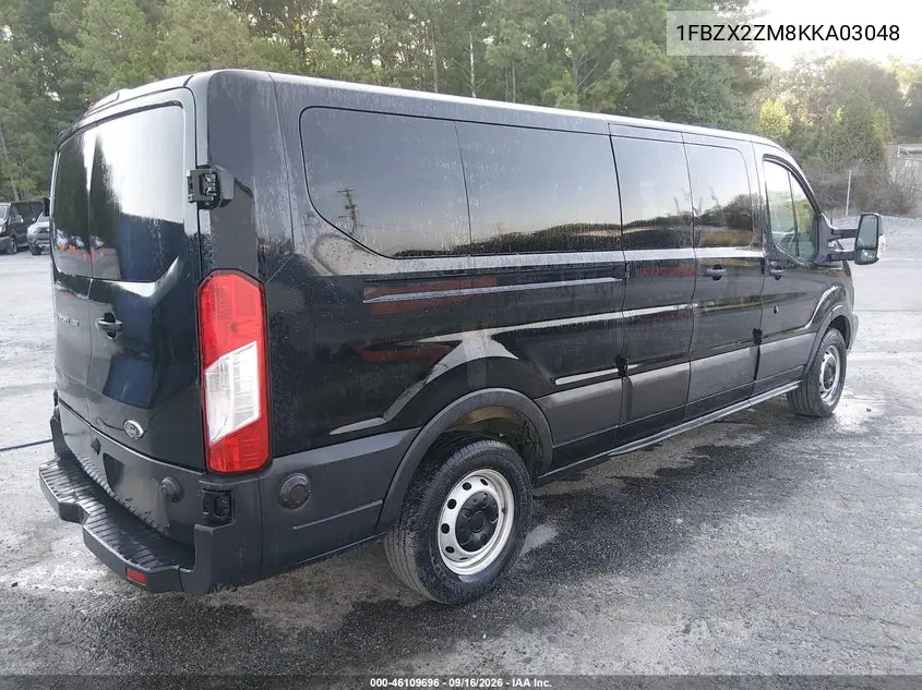 2019 FORD TRANSIT VIN 1FBZX2ZM8KKA03048 — фото 4