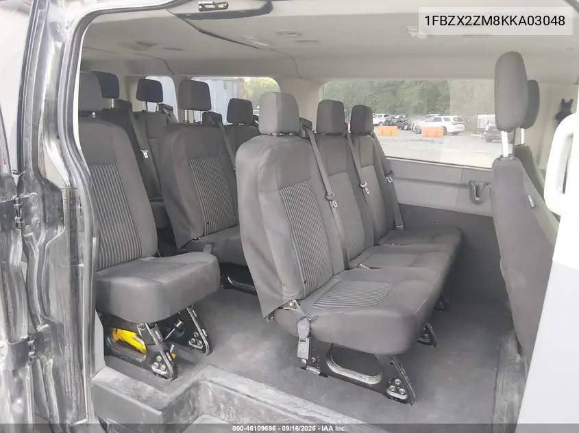 2019 FORD TRANSIT VIN 1FBZX2ZM8KKA03048 — фото 8