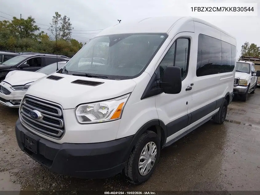 2019 FORD TRANSIT VIN 1FBZX2CM7KKB30544 — фото 2