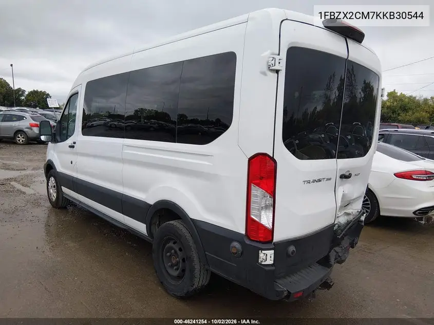 2019 FORD TRANSIT VIN 1FBZX2CM7KKB30544 — фото 3