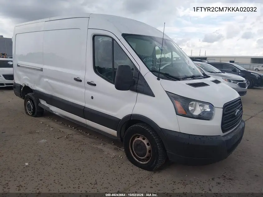 FORD TRANSIT 2019, VIN 1FTYR2CM7KKA02032