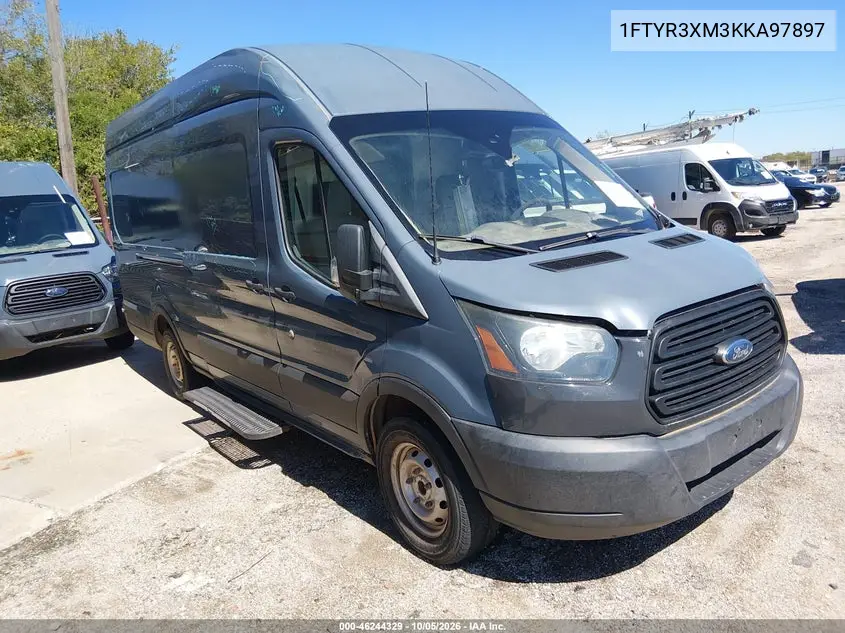 FORD TRANSIT 2019, VIN 1FTYR3XM3KKA97897