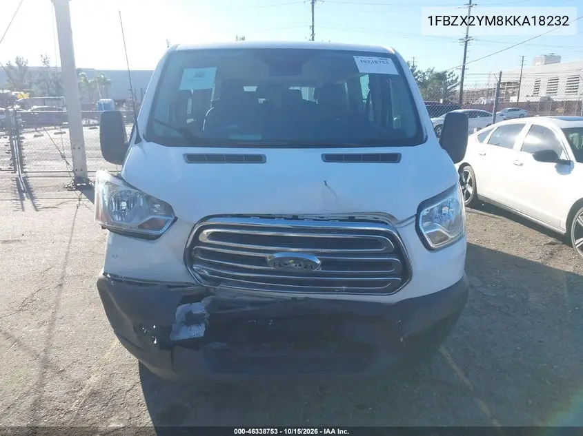 2019 FORD TRANSIT VIN 1FBZX2YM8KKA18232 — фото 12